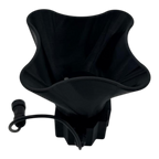 Sailvvay UK X-Series bait spreader in black with AUX power cable for Sailvvay bait boats