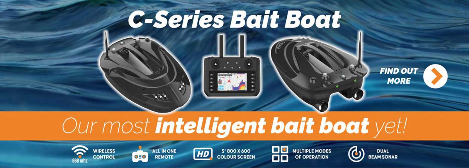 Get a C-Series Bait Boat Today